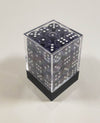 Nebula Black with White 12mm d6