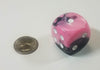 Gemini Black & Pink with White 30mm d6