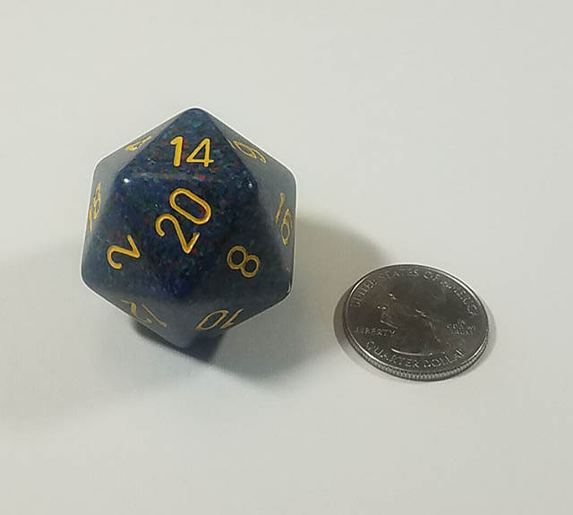 Speckled Twilight 34mm d20