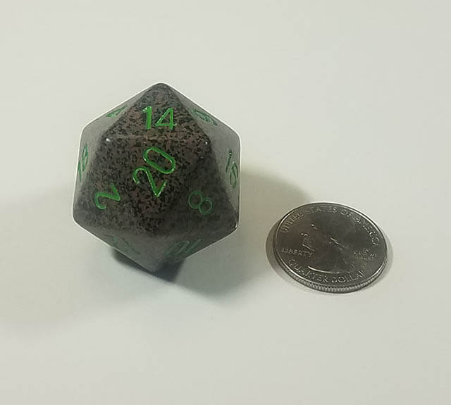 Speckled Earth 34mm d20