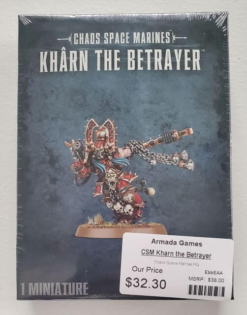 Chaos Space Marines World Eaters Kharn the Betrayer