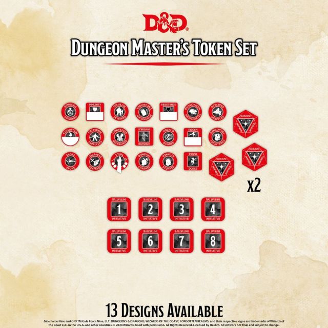 D&D 5th: Token Set - Dungeon Master