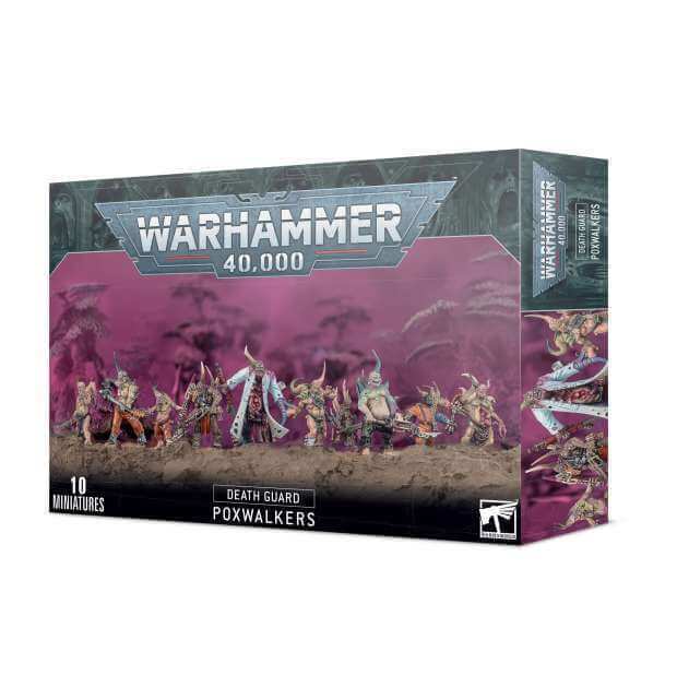 Warhammer 40k Easy To Build: Death Guard Poxwalkers - Armada
