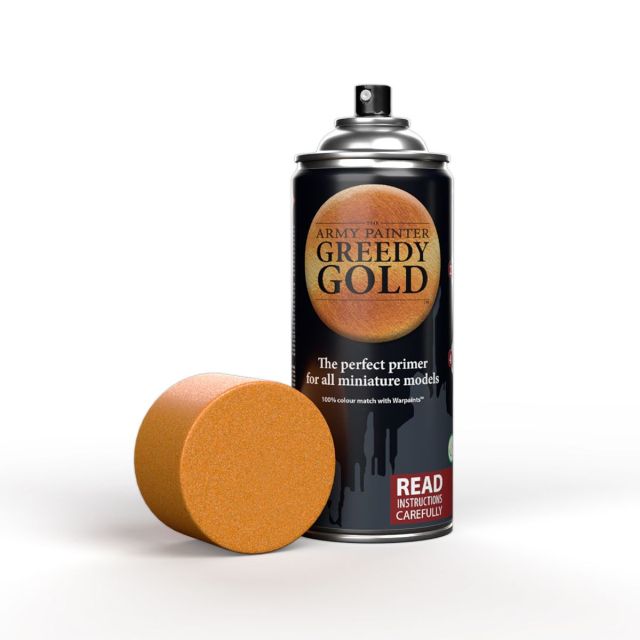 Greedy Gold Spray paint cant