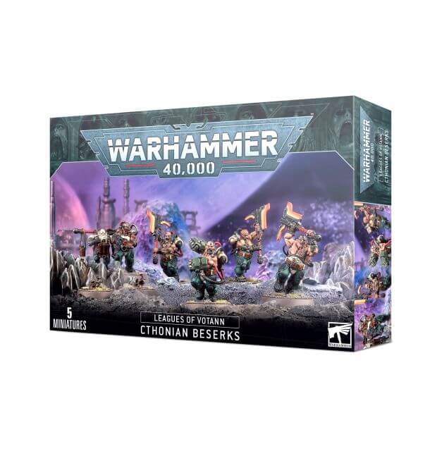 Warhammer 40k Leagues of Votann Cthonian Berserks - Armada Games