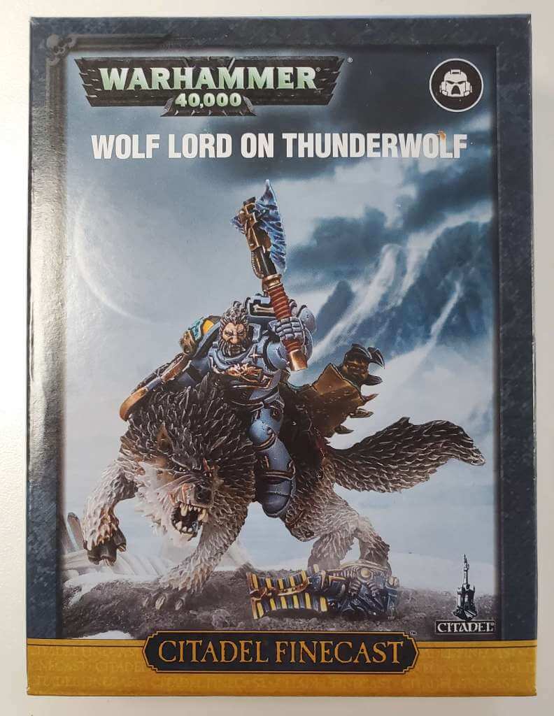 Space Wolves Wolf Lord on Thunderwolf