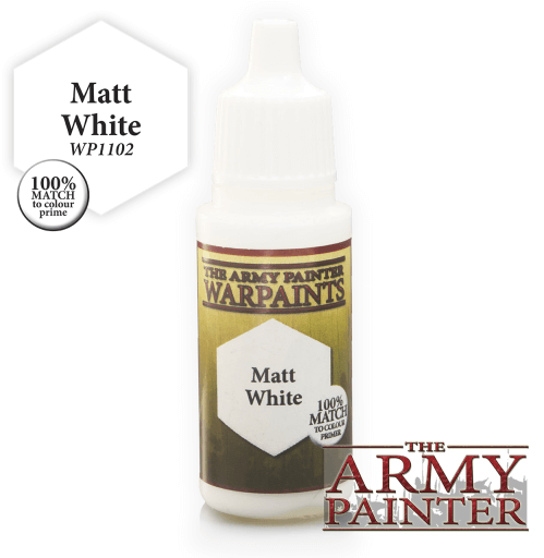 AP Warpaint Acrylic: Matt White - OOP