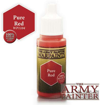 Pure Red Acrylic Warpaints