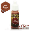 Fur Brown Acrylic Warpaints